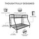 preview thumbnail 19 of 18, Avenue Greene Casey Twin over Full Metal Bunk Bed