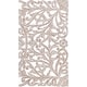 preview thumbnail 7 of 10, Norma Floral Hand Carved Natural Wooden 48x28-inch 3-Panel Wall Art
