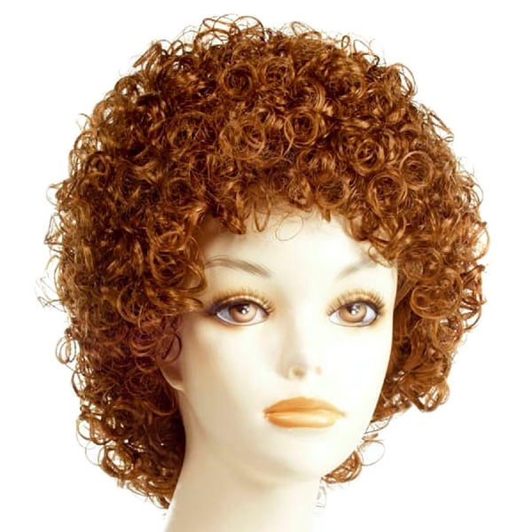 curly hair wig costume