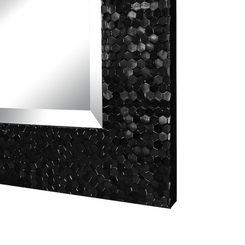 Mirror Trend Sparkling Mosaic Framed Accent Mirror