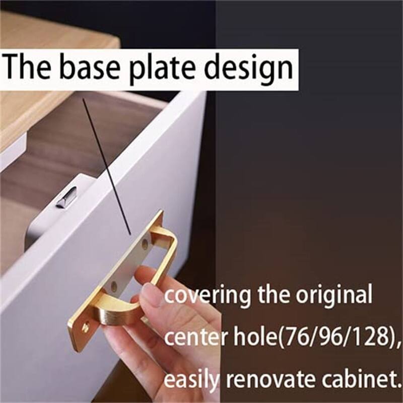 12 Pack 5 Inch Drawer Pulls - 1"L x 1"W