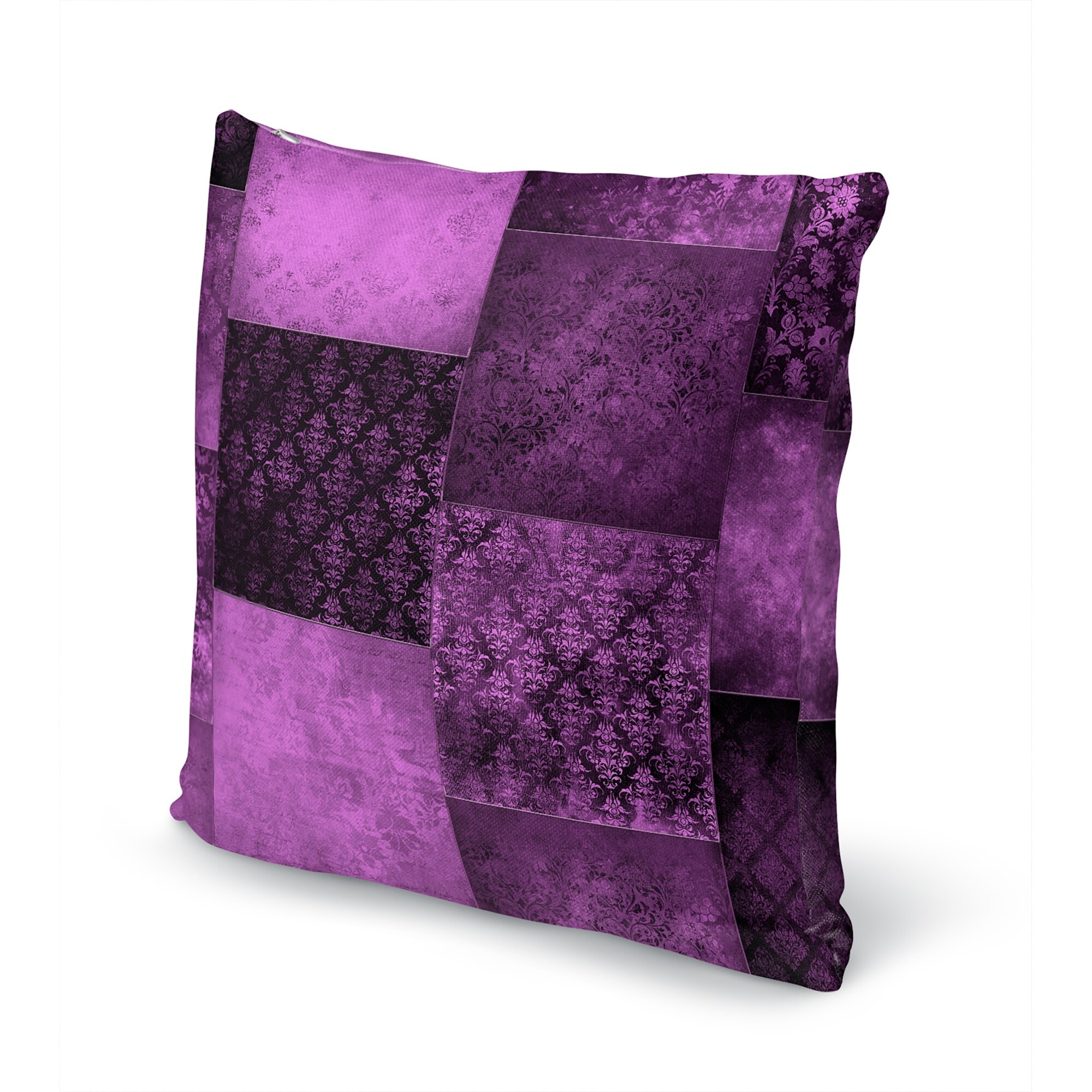Eggplant color throw 2025 pillows