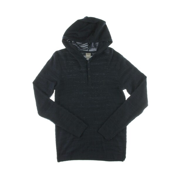 Shop Bench Mens Hooded Sweater Long Sleeve Henley Ships To