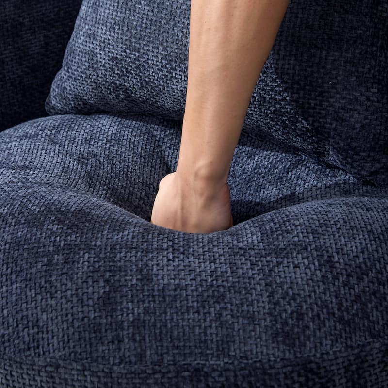 30"W Modern Upholstered Armchair,Accent Chair with a Pillow