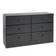 Bella 6-Drawer Double Dresser