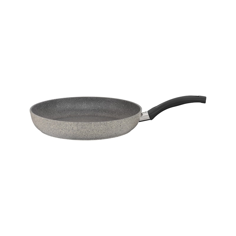 BALLARINI Parma by HENCKELS Forged Aluminum Nonstick Fry Pan, Made in Italy - Granite - 12-inch