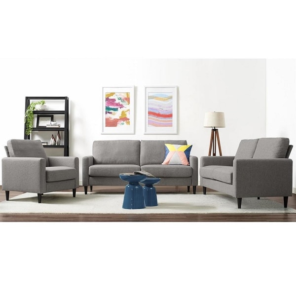 Dorel Living Kaci Grey Sectional Sofa Bed Bath Beyond 31279686