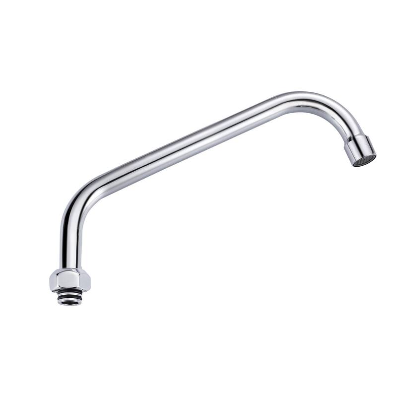WOWOW Commercial Faucet Swivel Spout Replacement in Polished Chrome - 10 inch