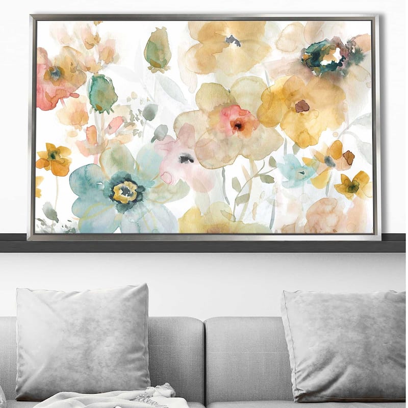 "Soft Spring I" by Carol Robinson Print on Floating Canvas