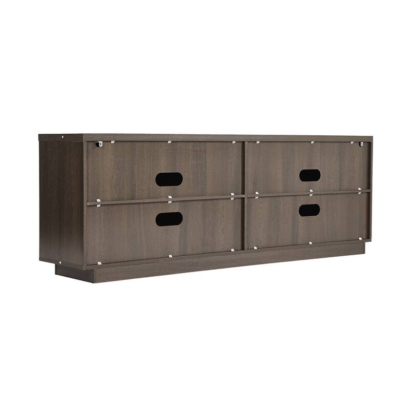 Modern Buffet Cabinet Sideboard with 4-Doors