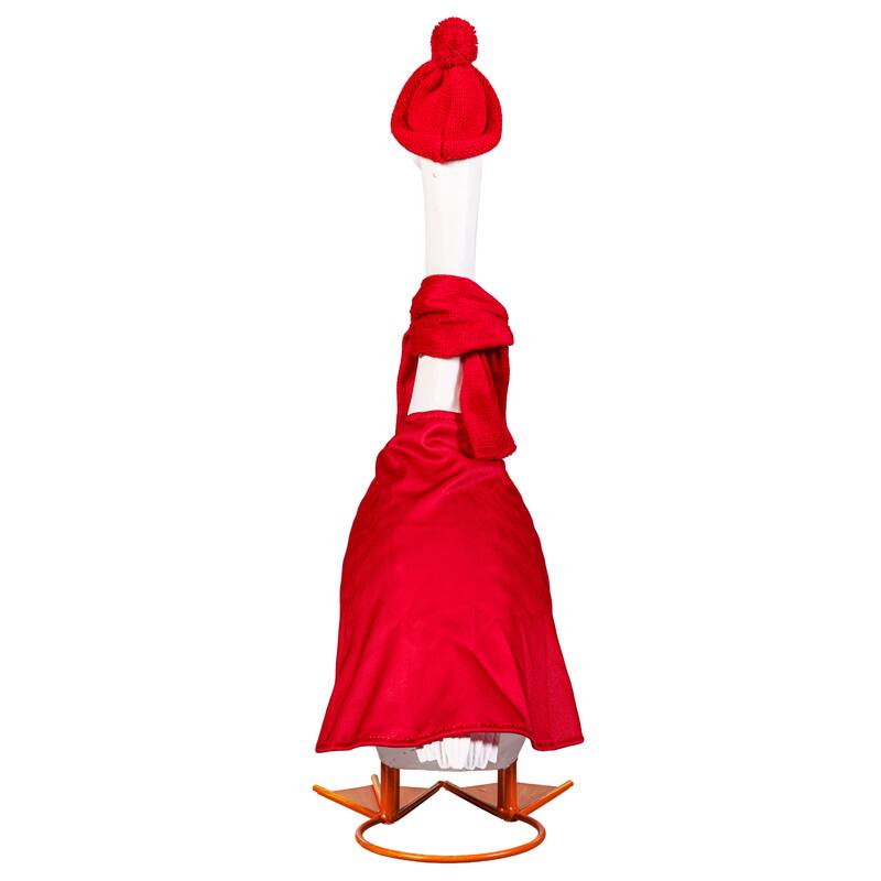 Porch Goose Outfit for Garden Statue