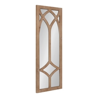 Kate and Laurel Pierette Framed Wall Mirror - 16x42