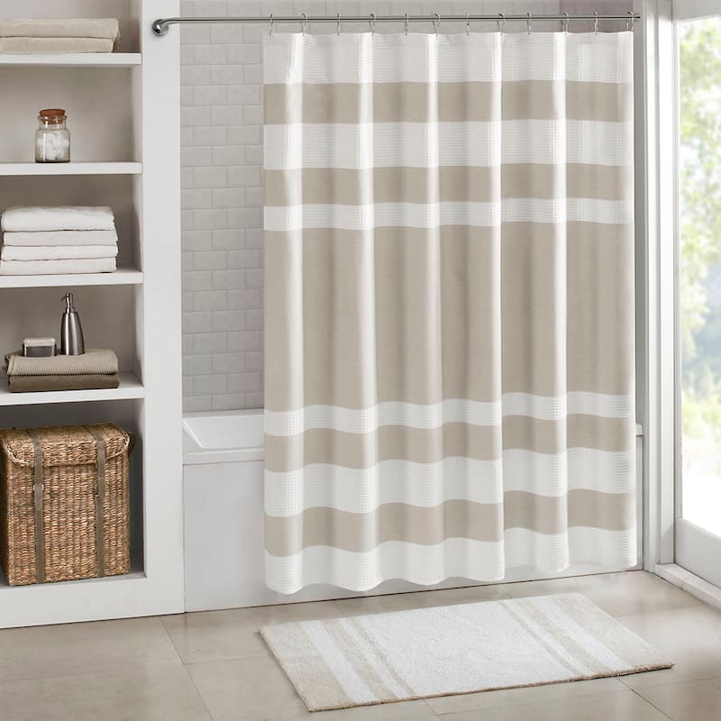 Shower Curtain with 3M Treatment - Taupe-78" L