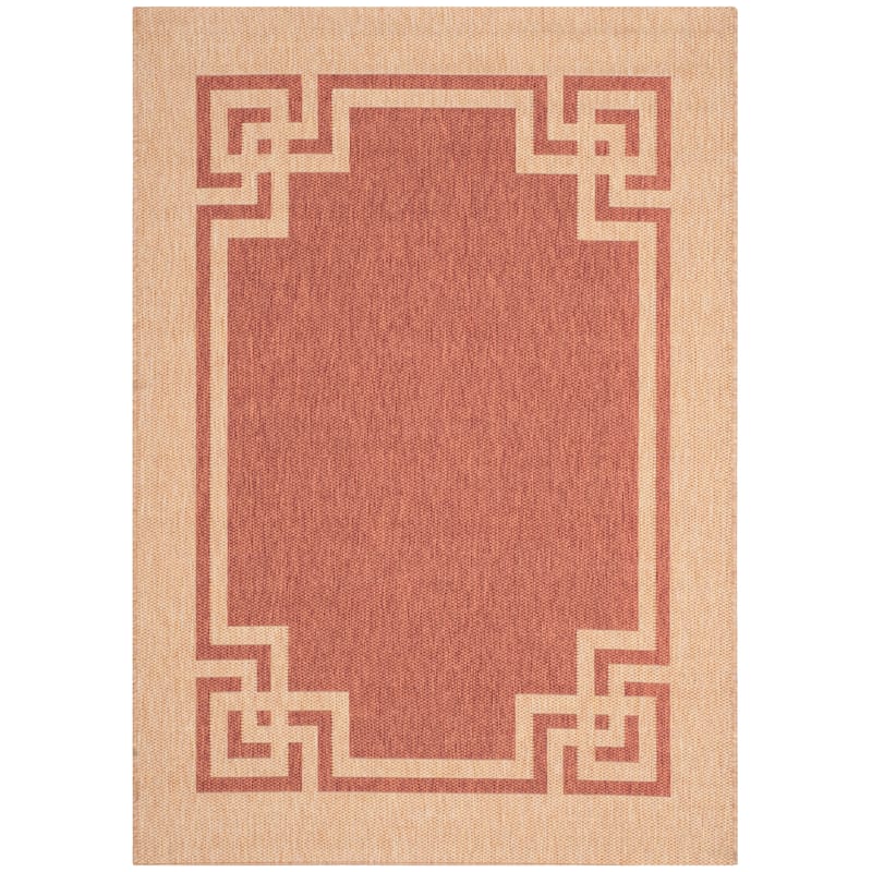Martha Stewart by SAFAVIEH Deco Frame Indoor/ Outdoor Waterproof Rug