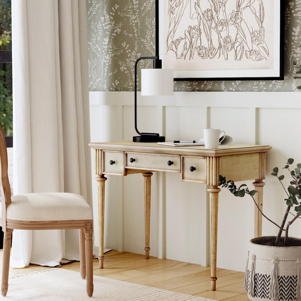 Edmund 38" Writing Desk with Storage