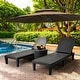 preview thumbnail 85 of 105, Outdoor Chaise Lounge Chairs (Set of 2) with Adjustable Backrest