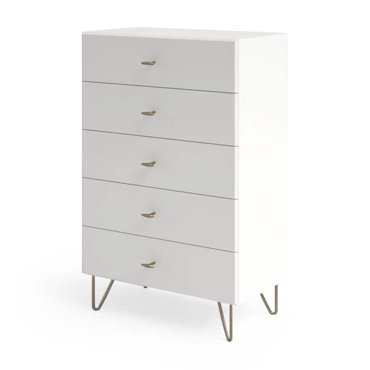 Modrest Bryan Modern White Chest