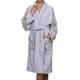 Superior Luxurious 100-percent Combed Cotton Unisex Terry Bath Robe - Medium - Lavender
