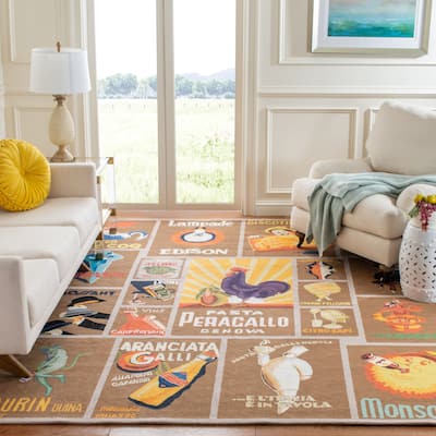 SAFAVIEH Handmade Chelsea Lizbeth French Country Novelty Wool Rug