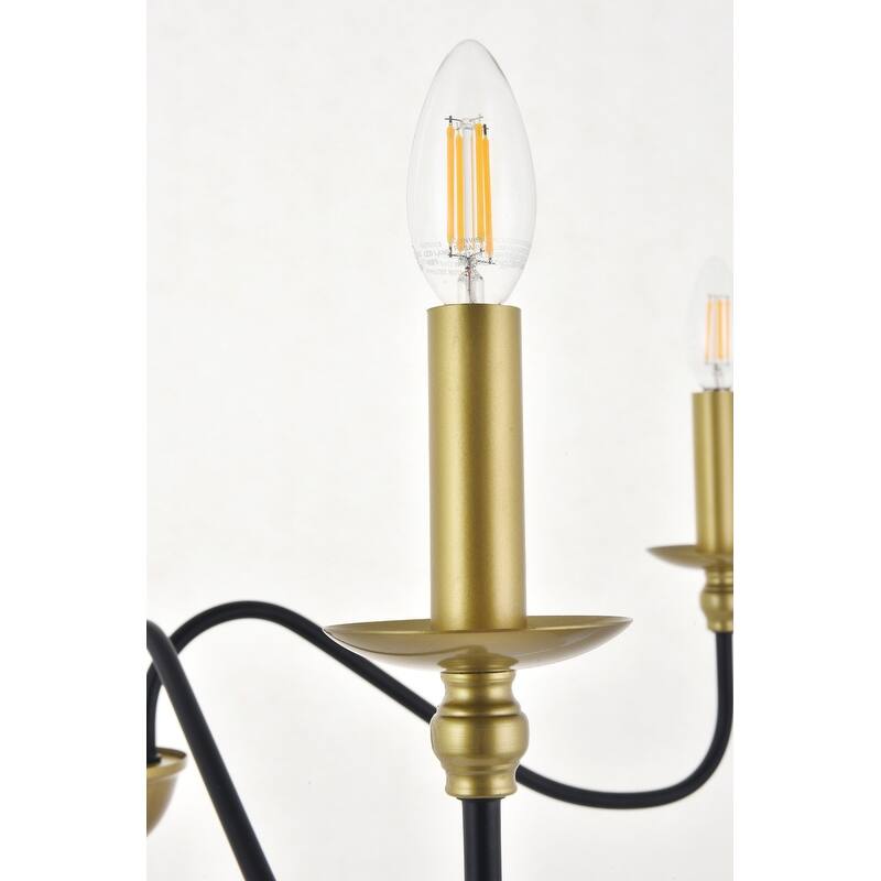 Rohan 4 light Matte Black Pendant