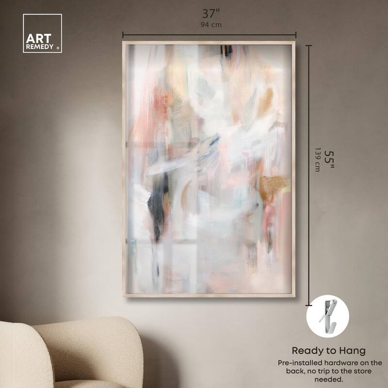 Drifting Colors II Shadowbox by Art Remedy