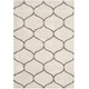 preview thumbnail 22 of 122, SAFAVIEH Hudson Shag Ogee Trellis 2-inch Thick Area Rug 5' x 7' - Ivory/Grey