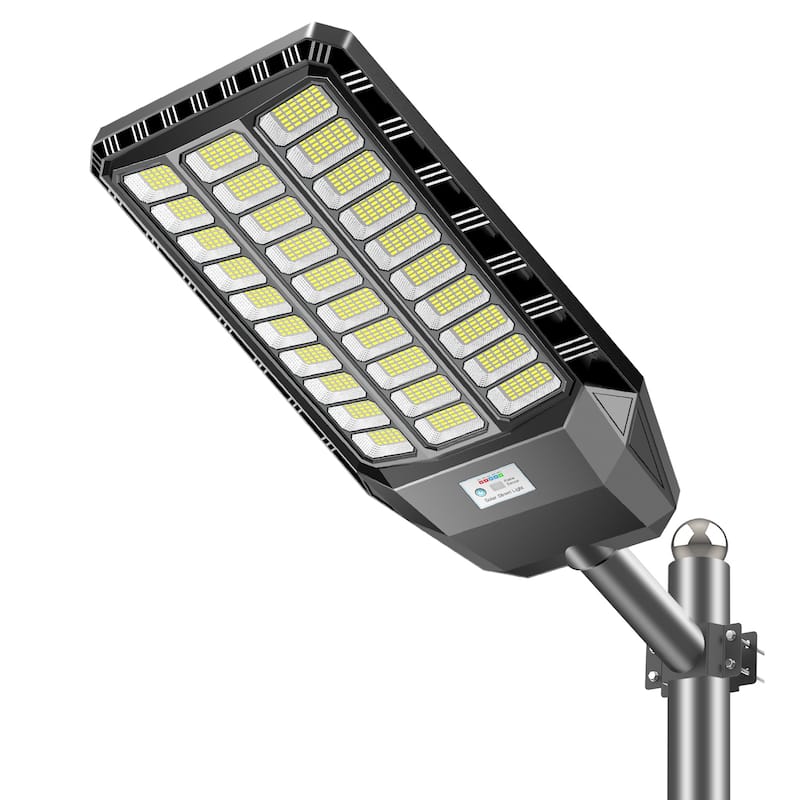 8700W Commercial Solar Street Light with Motion Sensor & Dusk to Dawn - 1-pack