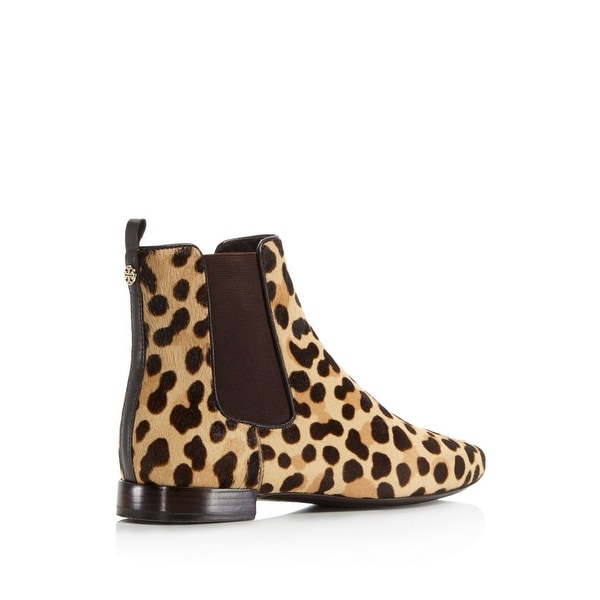tory burch leopard ankle boots