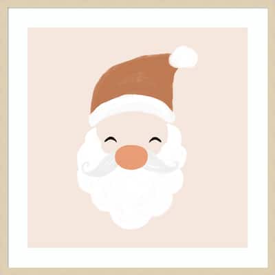 Santa by Orara Studio Wood Framed Wall Art Print