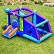 preview thumbnail 6 of 7, Kids Inflatable Bounce House Aliens Jumping Castle - 11''x 8.5'' x 6'' (L x W x H)