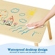 preview thumbnail 3 of 3, Todler Wood Table and Chair Set, Animal Chairs for Eating, Snack Time and Play Games