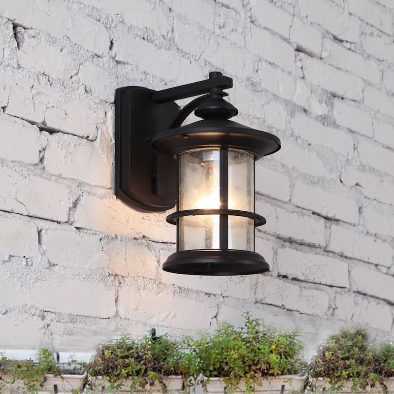 Belle 1 Light Transitional Outdoor Wall Lantern