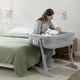 preview thumbnail 3 of 3, babyGap by Delta Children Deluxe Whisper Bedside Bassinet
