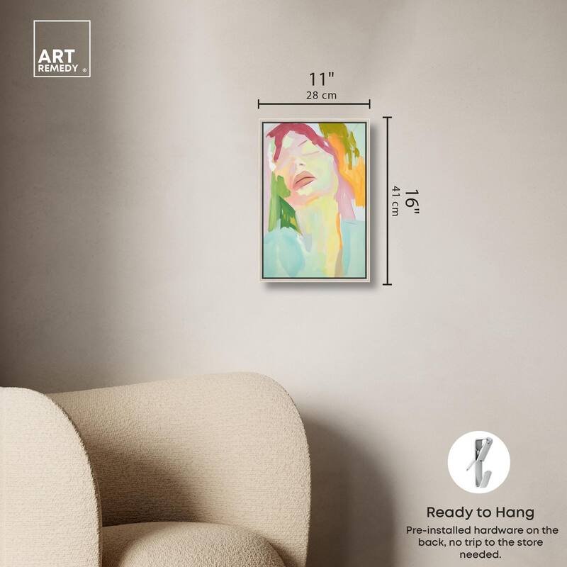 Hues of Emotion II Canvas by Art Remedy