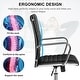 preview thumbnail 11 of 40, Gymax PU Leather Office Chair High Back Conference Task Chair