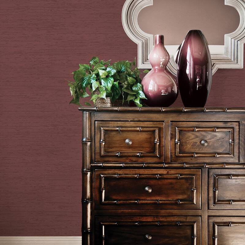 Galerie Wallcoverings Palazzo Collection Silky Texture Vinyl on Non-woven Matte Wallpaper Roll