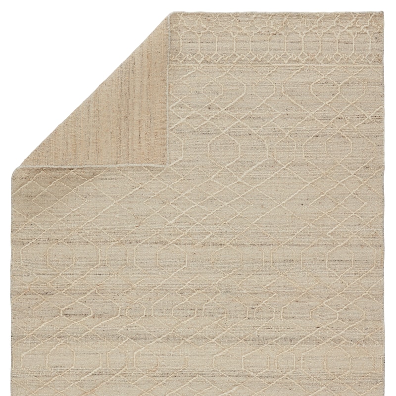 Algrove Natural Geometric Area Rug
