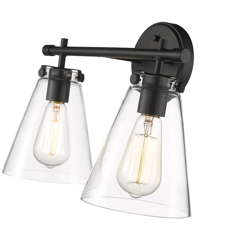 Millennium Lighting 2 Light 16" Wide Bathroom Vanity Light with Clear