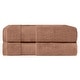preview thumbnail 57 of 59, Blue Nile Mills Turkish Cotton Heavyweight Bath Sheet Set of 2 Taupe