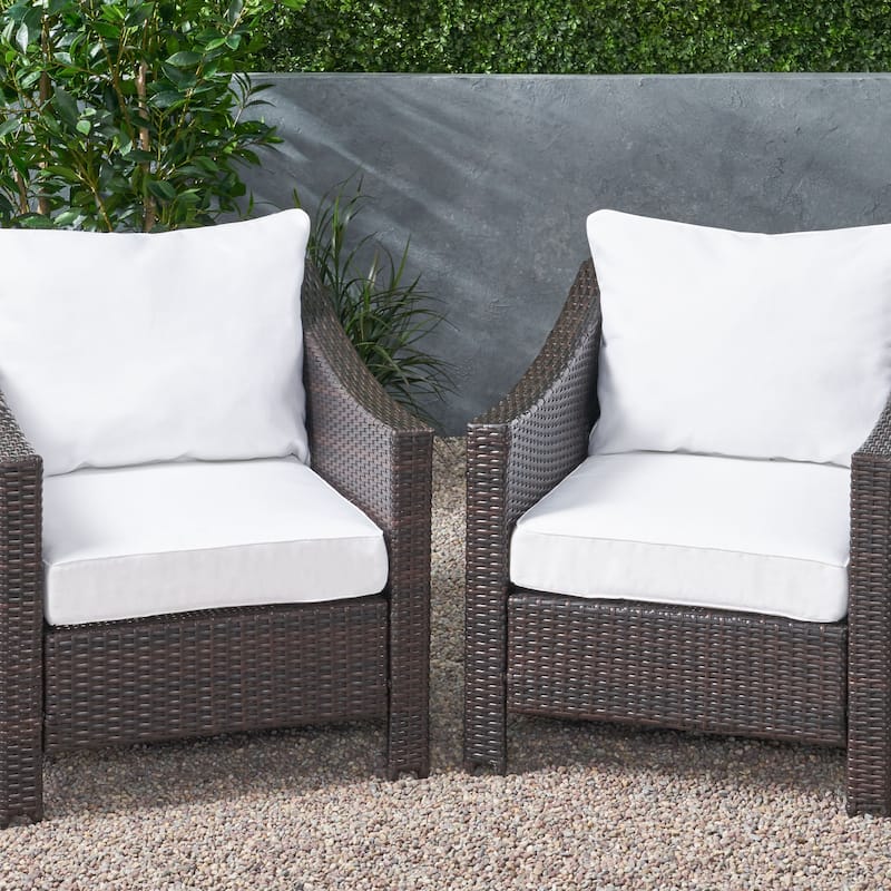 Bernadette Club Chair Cushions (Set of 2) by Christopher Knight Home