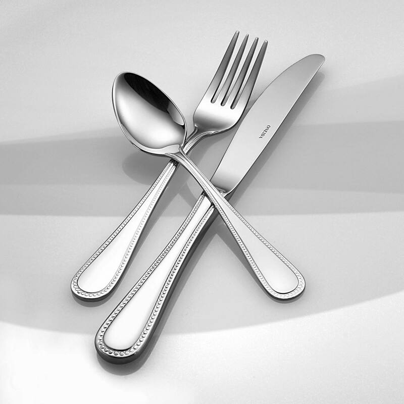Oneida 18/10 Stainless Steel Pearl Coffee Spoons (Set of 12)