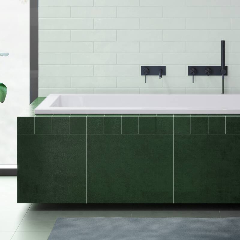 Voltaire 48" X 30" Reversible Drain Drop-In Bathtub