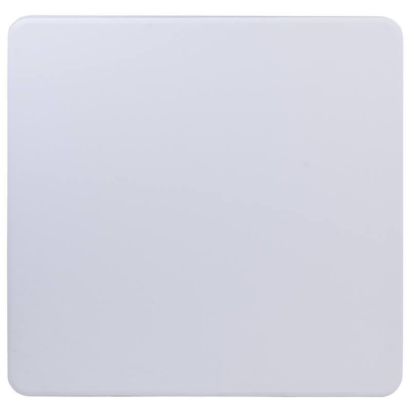 2.81-Foot Square Plastic Folding Table - Card Table/Game Table