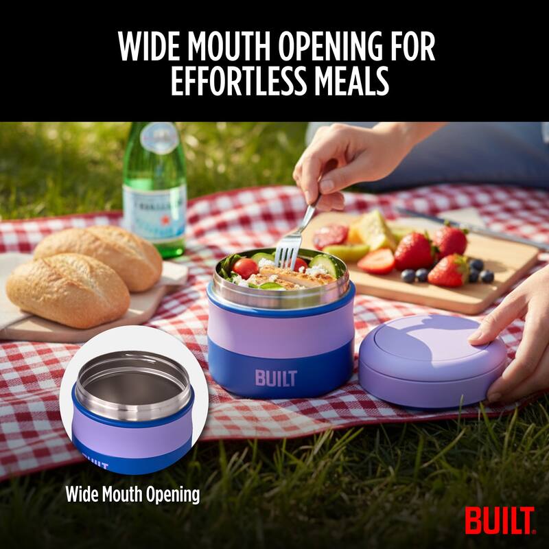 Built 12 oz Wide Mouth Food Jar - 12 oz