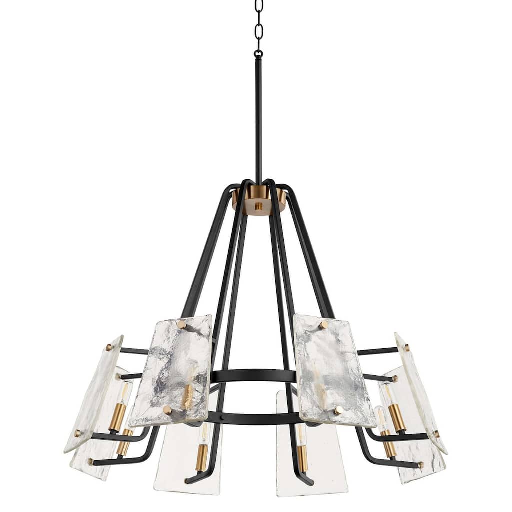 Quorum International 637-8 Tioga 8 Light 32" Wide Ring Chandelier