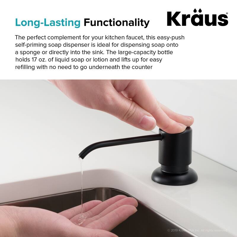 Kraus Kitchen Soap Dispenser