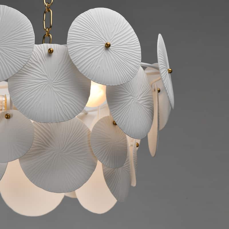 Maxim 12824WT Isla 4 Light 21" Wide Waterfall Chandelier