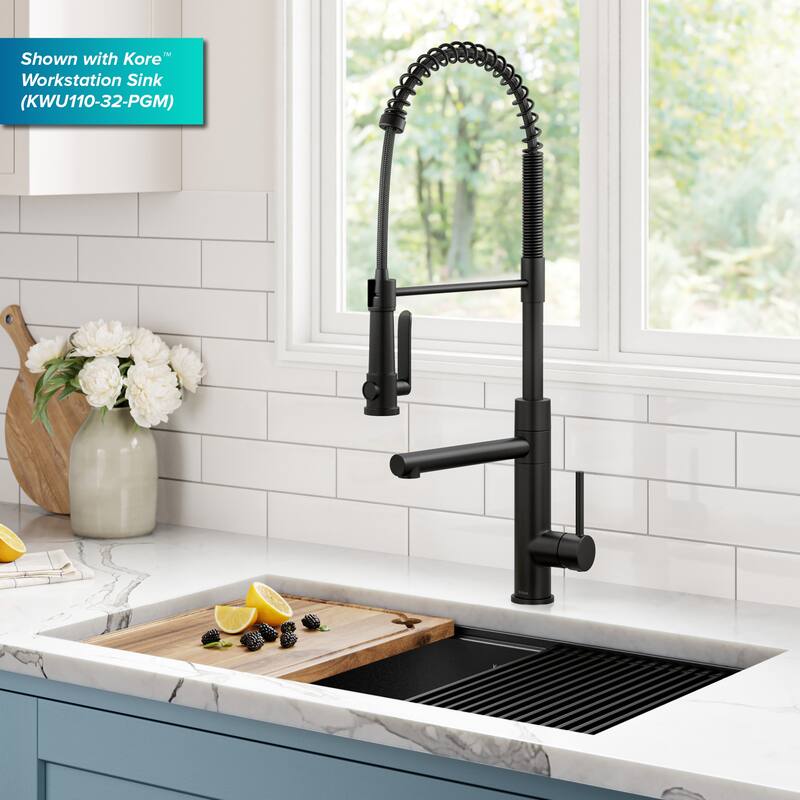Kraus Artec 2-Function Commercial Pulldown Pot Filler Kitchen Faucet