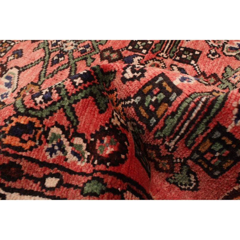 ECARPETGALLERY Hand-knotted Andelz Light Red Wool Rug - 3'1 x 9'9