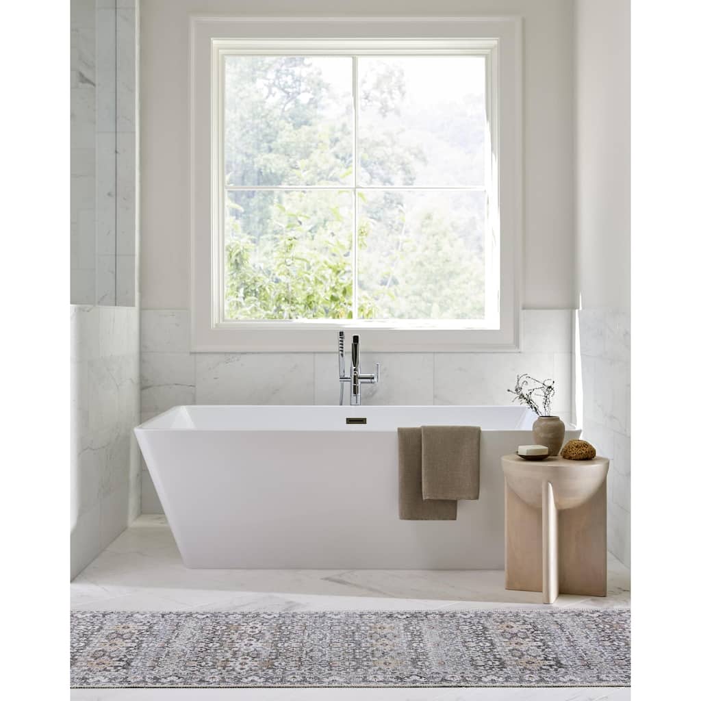 Our PNW Home x Livabliss Rainier Updated Traditional Washable Area Rug